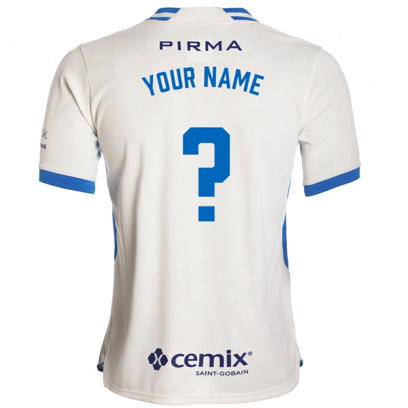 Danxen Criança Camisola Seu Nome #0 Branco Azul Vermelho Alternativa 2026/27 Camisa