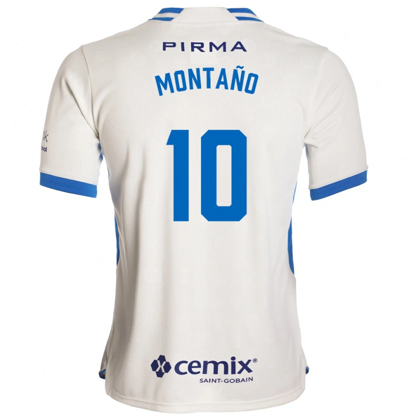 Danxen Criança Camisola Andrés Montaño #10 Branco Azul Vermelho Alternativa 2026/27 Camisa