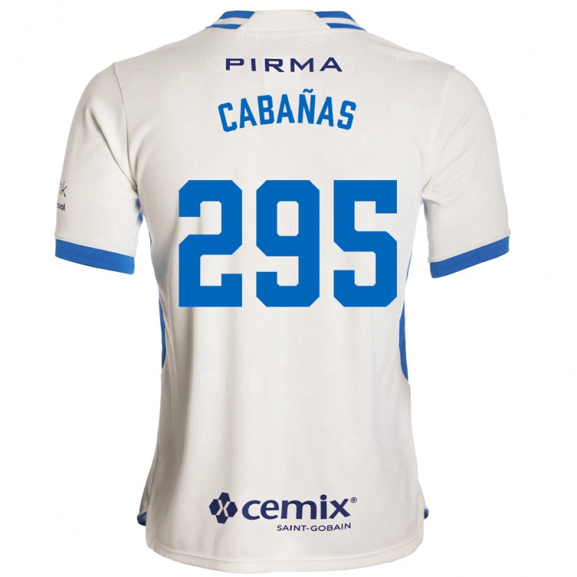 Danxen Criança Camisola Diego Cabañas #295 Branco Azul Vermelho Alternativa 2026/27 Camisa