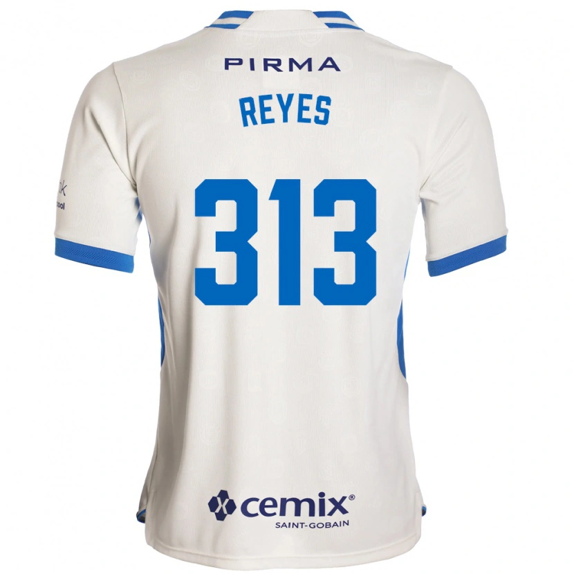 Danxen Criança Camisola Ian Reyes #313 Branco Azul Vermelho Alternativa 2026/27 Camisa