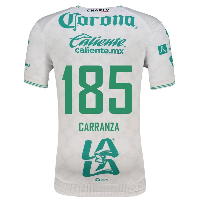 Danxen Criança Camisola Héctor Carranza #185 Verde Claro Branco Alternativa 2026/27 Camisa