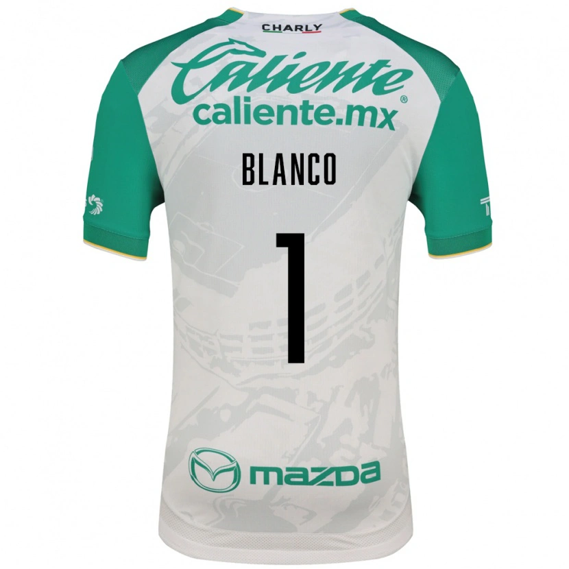 Danxen Criança Camisola Alfonso Blanco #1 Verde Claro Branco Alternativa 2026/27 Camisa