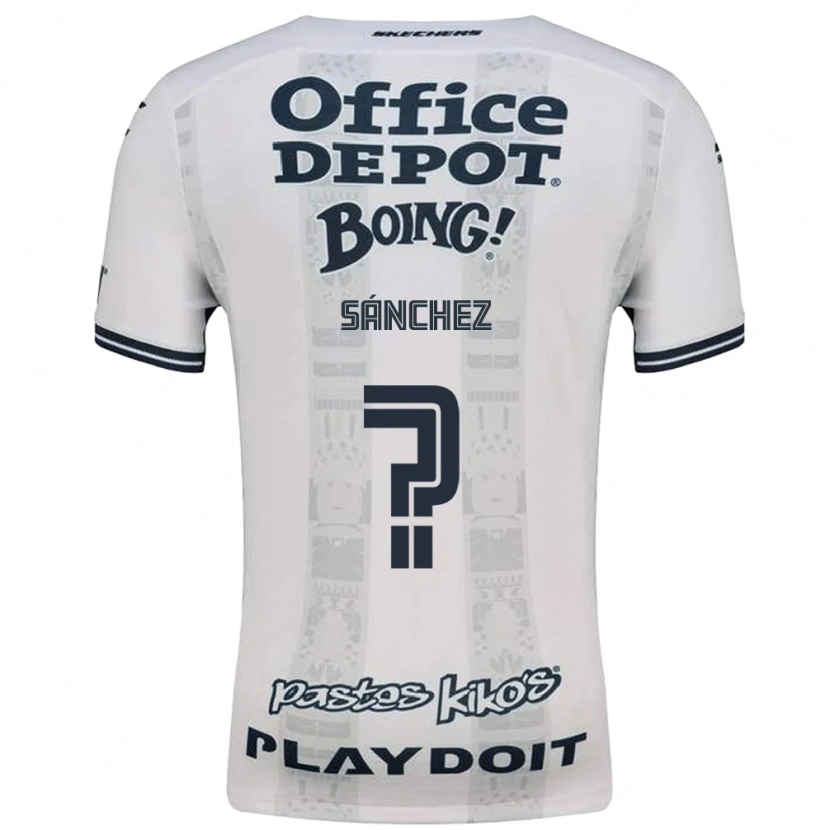 Danxen Criança Camisola Leonardo Sánchez #0 Vermelho Branco Preto Alternativa 2026/27 Camisa
