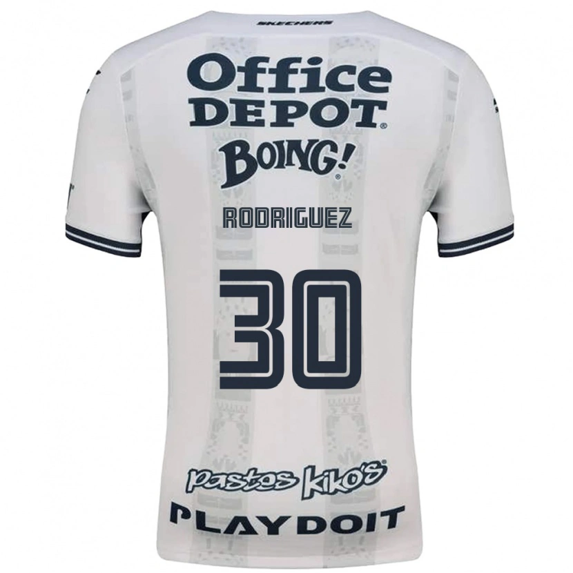 Danxen Criança Camisola Lenin Rodríguez #30 Vermelho Branco Preto Alternativa 2026/27 Camisa