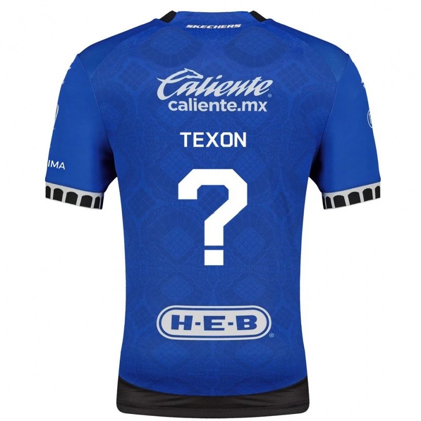 Danxen Criança Camisola Vianney Texon #0 Azul Real Branco Preto Alternativa 2026/27 Camisa