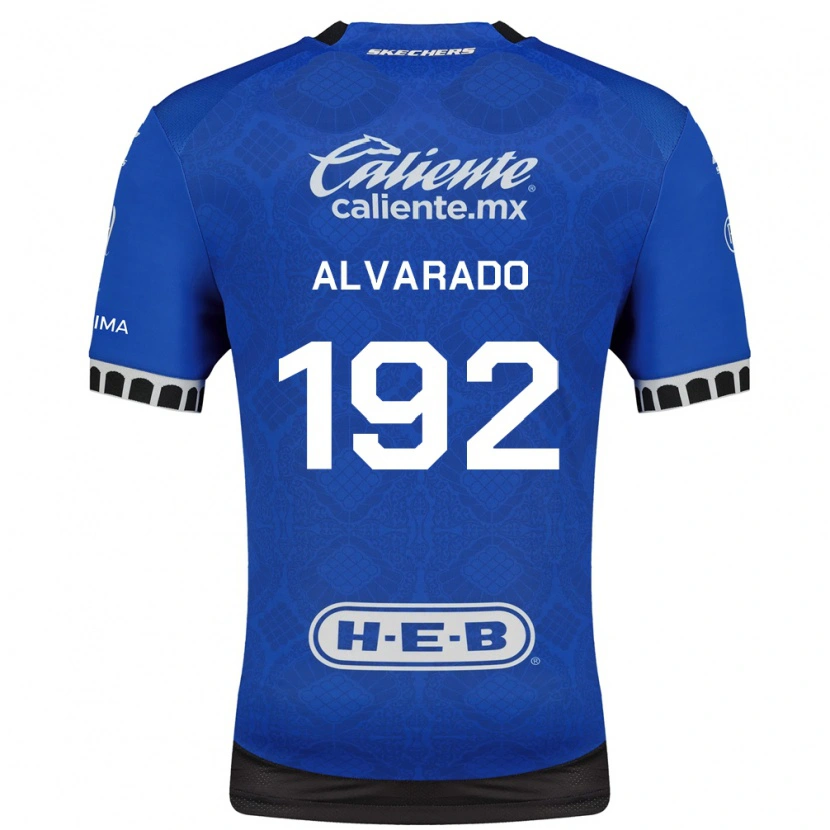 Danxen Criança Camisola Edwin Alvarado #192 Azul Real Branco Preto Alternativa 2026/27 Camisa