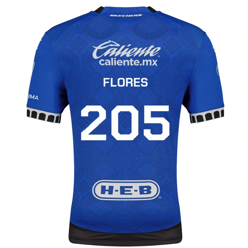Danxen Criança Camisola Rolando Flores #205 Azul Real Branco Preto Alternativa 2026/27 Camisa
