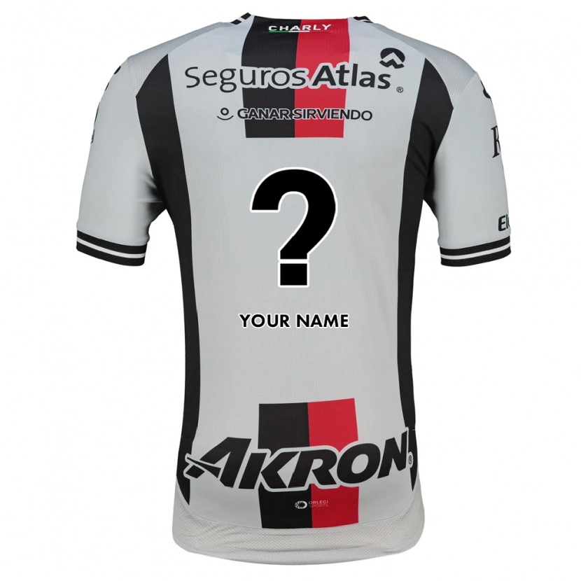 Danxen Criança Camisola Seu Nome #0 Branco Vermelho Preto Alternativa 2026/27 Camisa