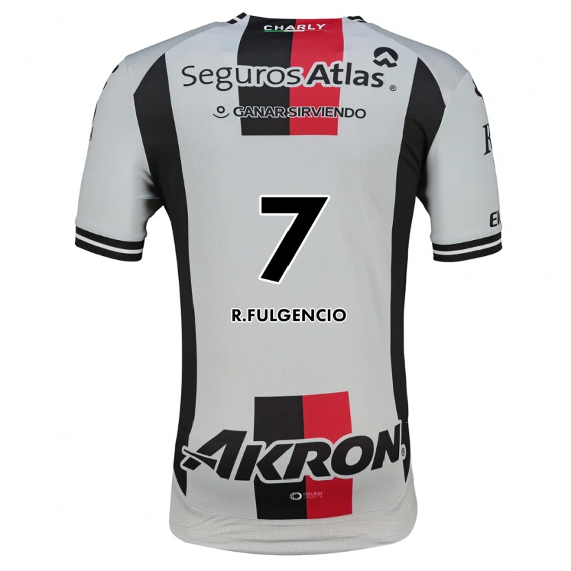 Danxen Criança Camisola Raymundo Fulgencio #7 Branco Vermelho Preto Alternativa 2026/27 Camisa