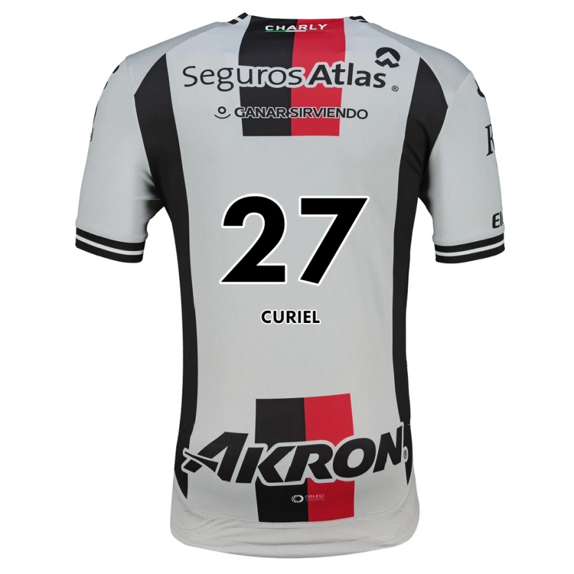Danxen Criança Camisola Alexa Curiel #27 Branco Vermelho Preto Alternativa 2026/27 Camisa