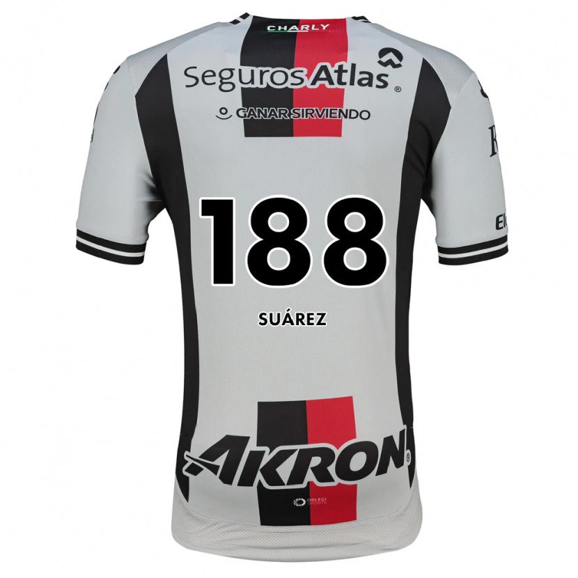 Danxen Criança Camisola Luis Suárez #188 Branco Vermelho Preto Alternativa 2026/27 Camisa