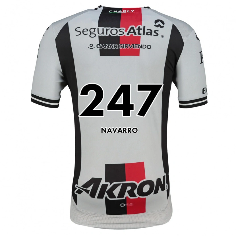 Danxen Criança Camisola Aldo Navarro #247 Branco Vermelho Preto Alternativa 2026/27 Camisa
