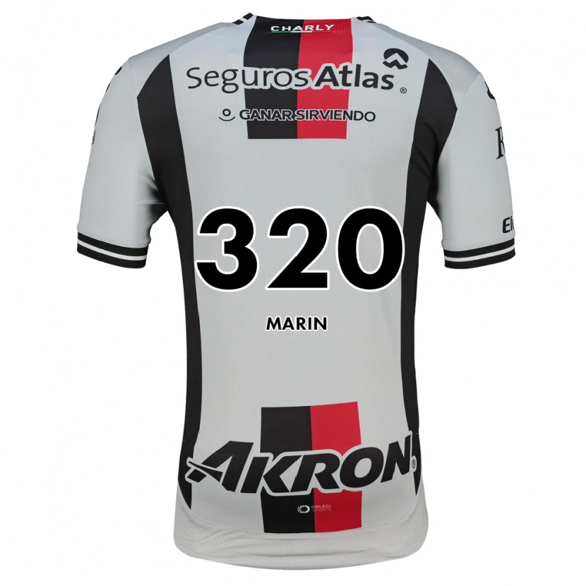 Danxen Criança Camisola Donato Marín #320 Branco Vermelho Preto Alternativa 2026/27 Camisa