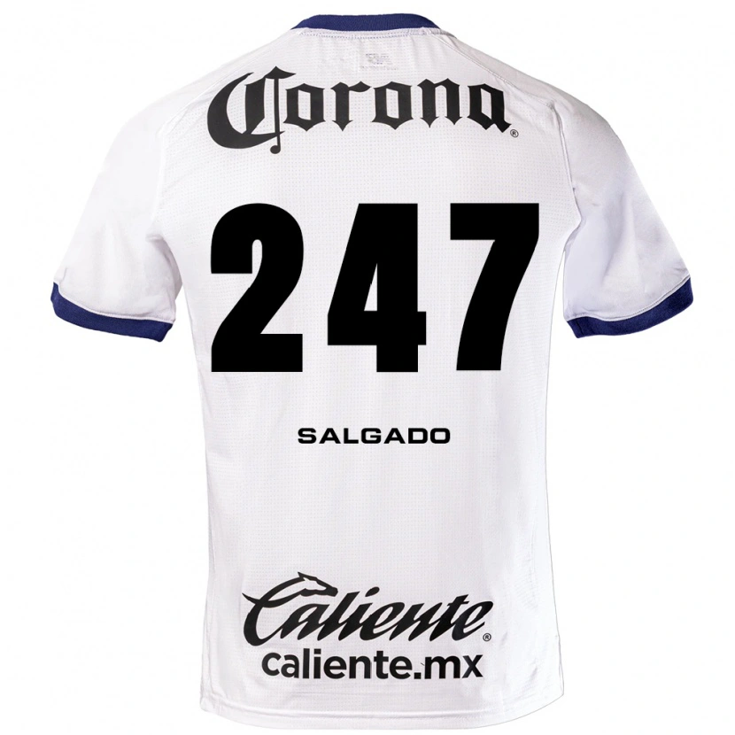 Danxen Criança Camisola Rui Salgado #247 Branco Azul Preto Alternativa 2026/27 Camisa