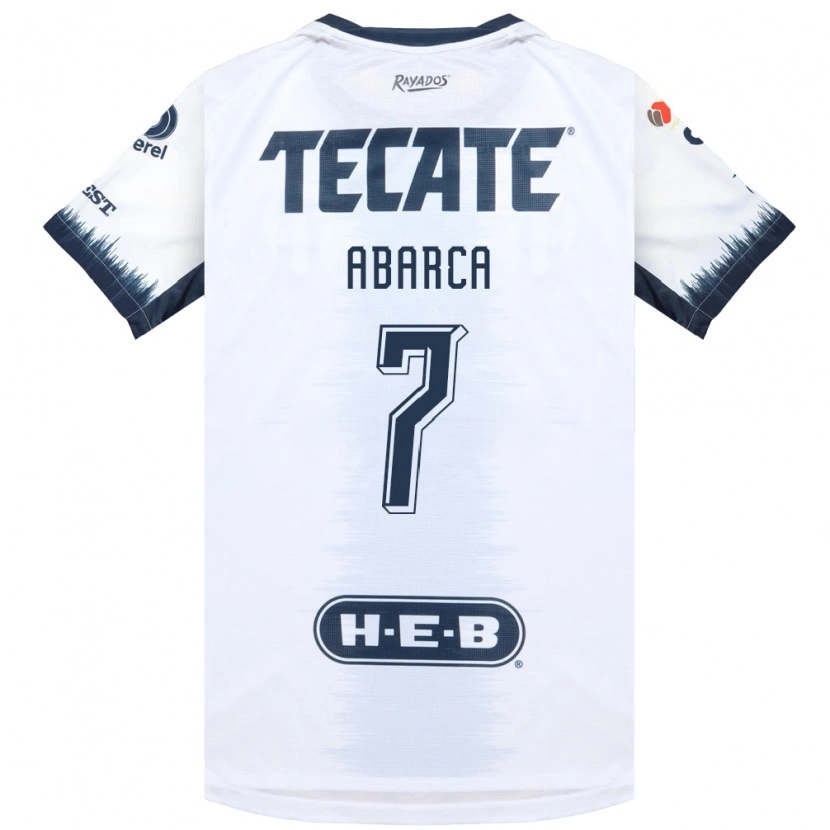 Danxen Criança Camisola Vidalia Abarca #7 Branco Azul Tinta Vermelho Alternativa 2026/27 Camisa