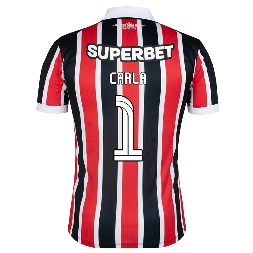 Danxen Criança Camisola Carla #1 Vermelho Branco Preto Alternativa 2026/27 Camisa