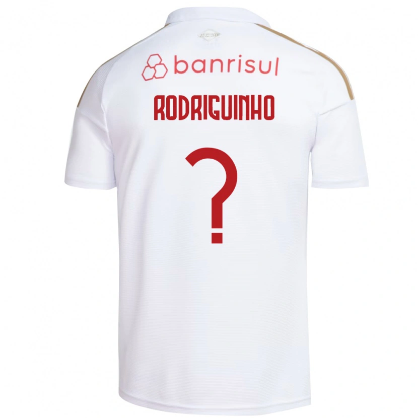 Danxen Criança Camisola Rodriguinho #0 Branco Vermelho Alternativa 2026/27 Camisa