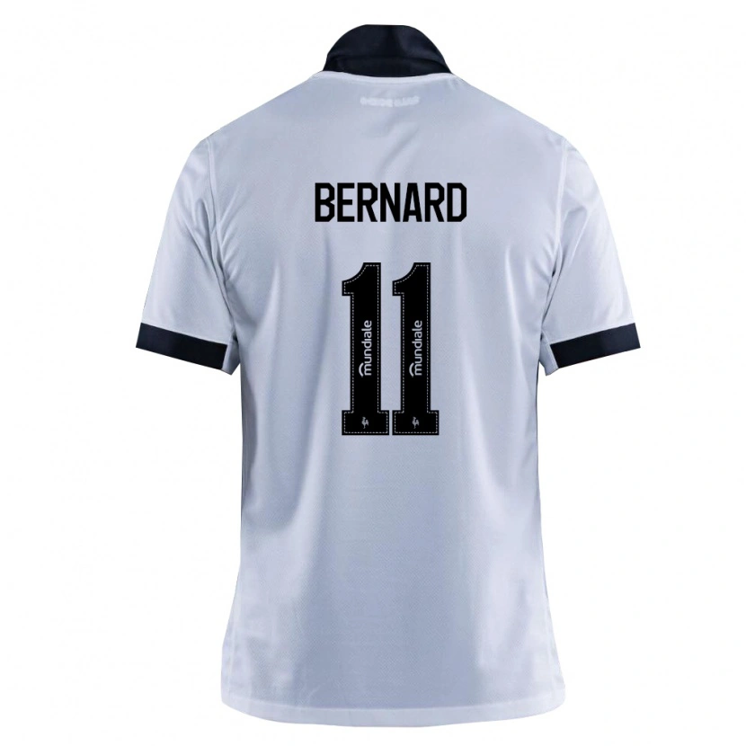 Danxen Criança Camisola Bernard Anício Caldeira Duarte #11 Preto Branco Alternativa 2026/27 Camisa