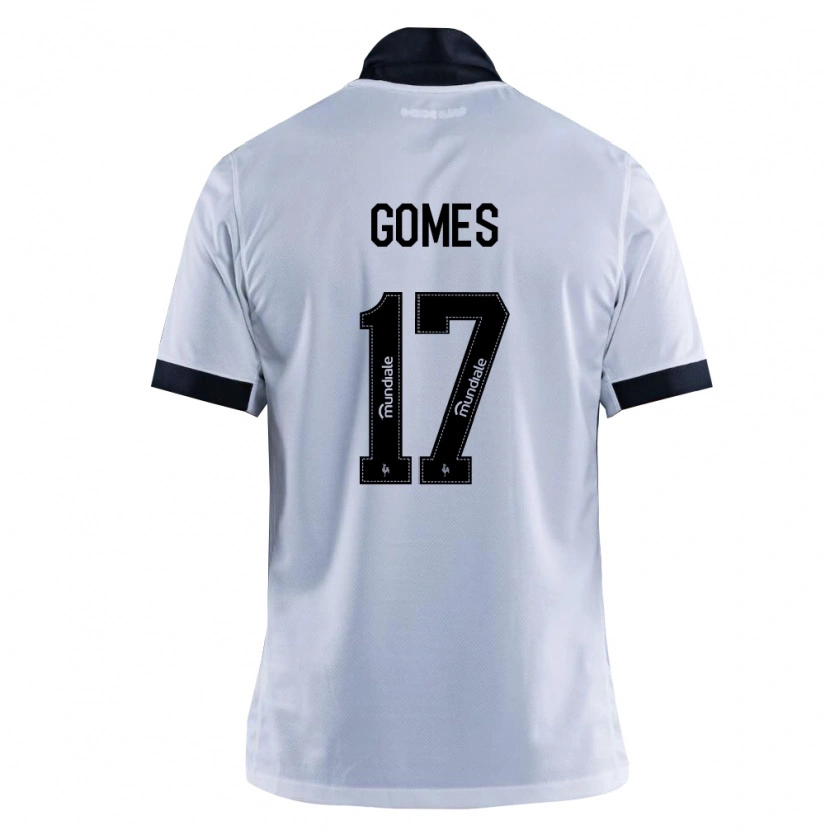 Danxen Criança Camisola Igor Gomes #17 Preto Branco Alternativa 2026/27 Camisa