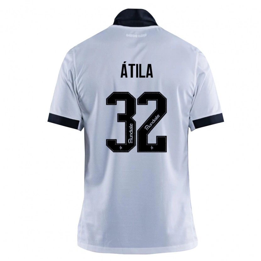Danxen Criança Camisola Gabriel Atila #32 Preto Branco Alternativa 2026/27 Camisa
