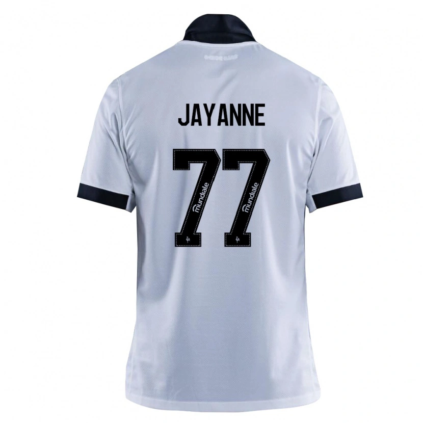 Danxen Criança Camisola Jayanne #77 Preto Branco Alternativa 2026/27 Camisa