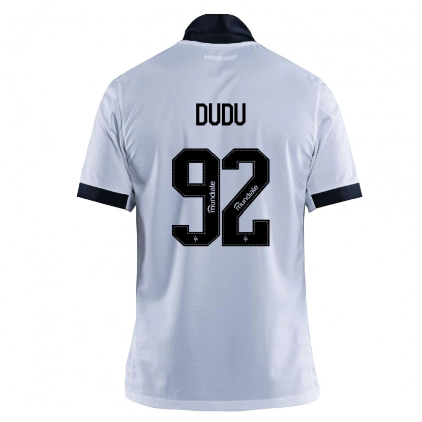Danxen Criança Camisola Dudu #92 Preto Branco Alternativa 2026/27 Camisa