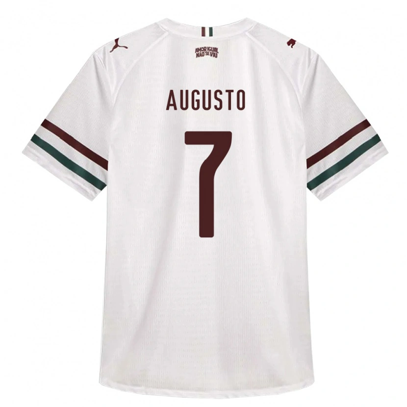 Danxen Criança Camisola Renato Augusto #7 Branco Verde Borgonha Alternativa 2026/27 Camisa