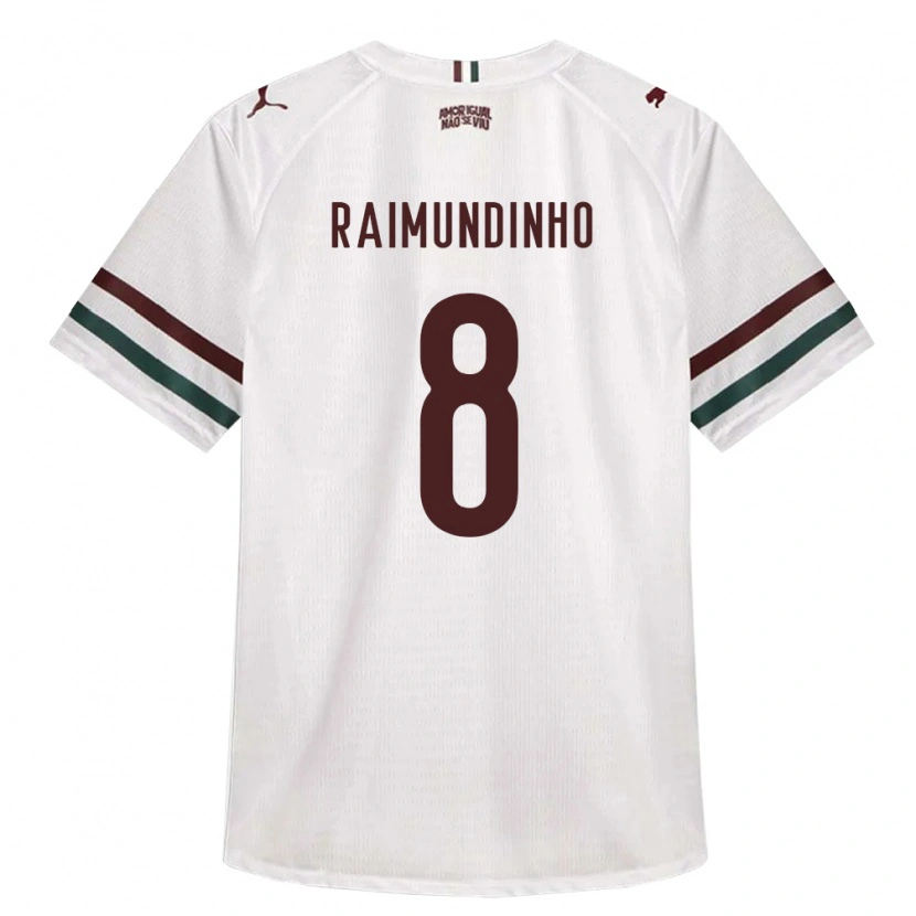 Danxen Criança Camisola Raimundinho #8 Branco Verde Borgonha Alternativa 2026/27 Camisa