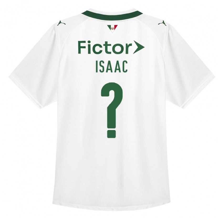 Danxen Criança Camisola Isaac Farias Dos Santos #0 Verde Branco Alternativa 2026/27 Camisa