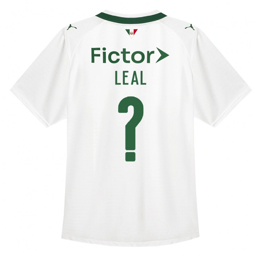 Danxen Criança Camisola Kauê Leal #0 Verde Branco Alternativa 2026/27 Camisa