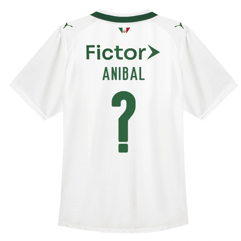Danxen Criança Camisola Anibal #0 Verde Branco Alternativa 2026/27 Camisa