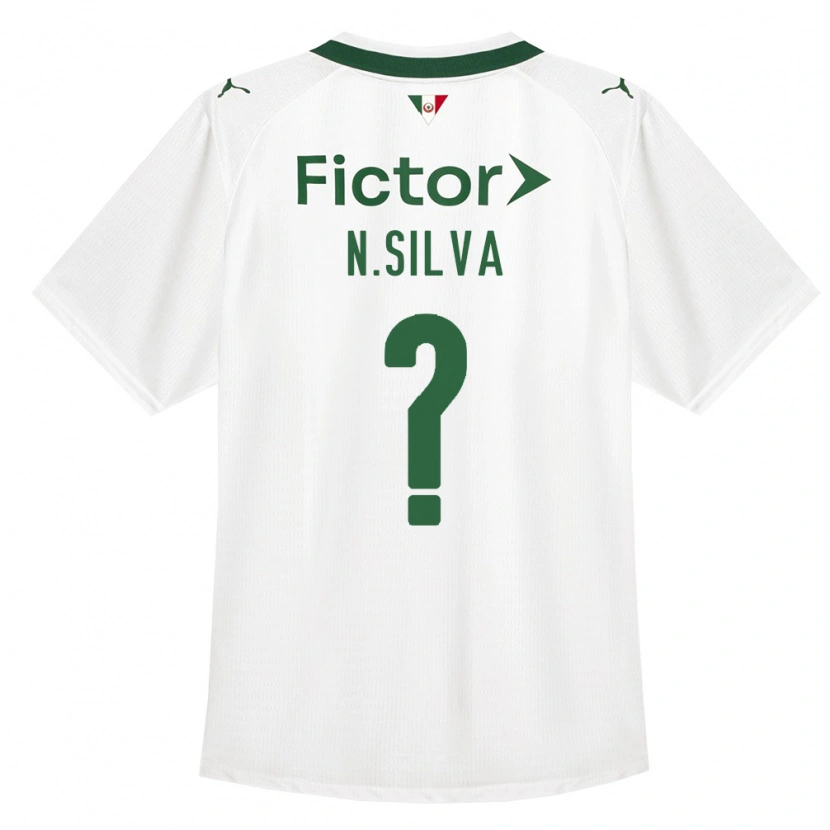 Danxen Criança Camisola Ney Silva #0 Verde Branco Alternativa 2026/27 Camisa