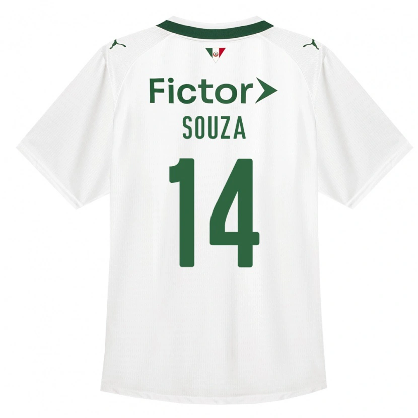 Danxen Criança Camisola Luiz Fernando #14 Verde Branco Alternativa 2026/27 Camisa