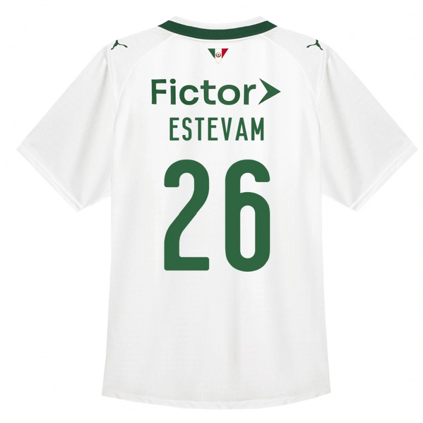Danxen Criança Camisola Laís Estevam #26 Verde Branco Alternativa 2026/27 Camisa