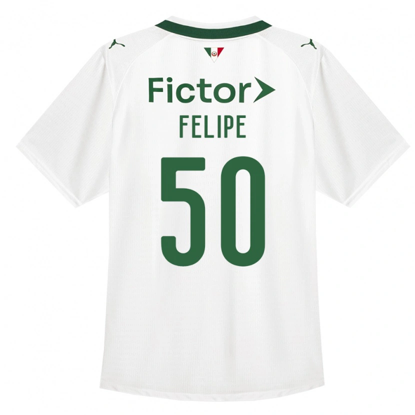 Danxen Criança Camisola Luis Pacheco #50 Verde Branco Alternativa 2026/27 Camisa