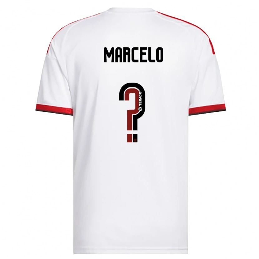 Danxen Criança Camisola Marcelo Portela Parada De Pret #0 Branco Vermelho Preto Alternativa 2026/27 Camisa