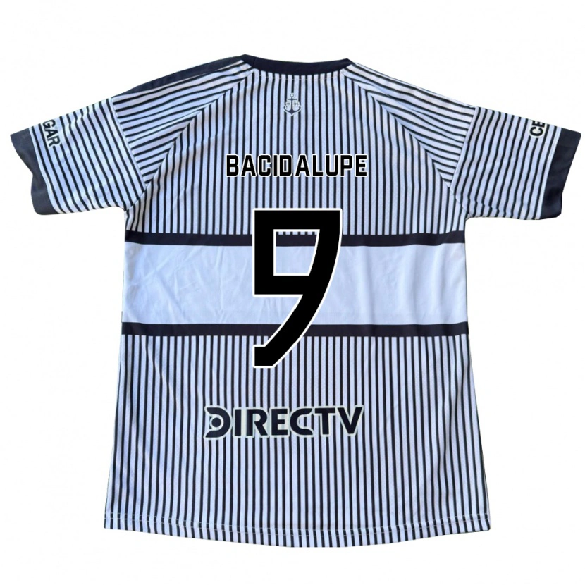 Danxen Criança Camisola Rodrigo Bacidalupe #9 Branco Preto Amarelo Alternativa 2026/27 Camisa