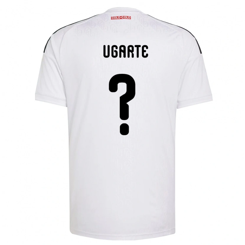 Danxen Homem Camisola Pablo Ugarte #0 Branco Preto Principal 2026/27 Camisa