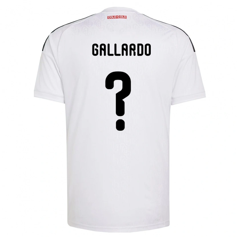 Danxen Homem Camisola Alexia Gallardo #0 Branco Preto Principal 2026/27 Camisa