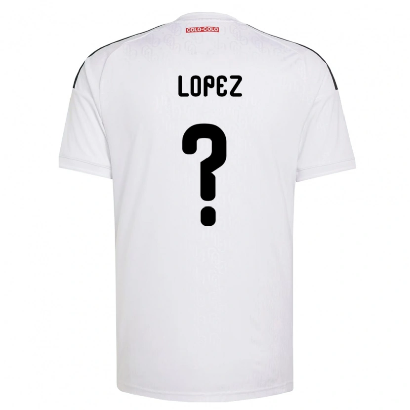 Danxen Homem Camisola Yessenia López #0 Branco Preto Principal 2026/27 Camisa