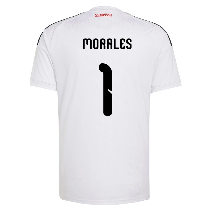 Danxen Homem Camisola Benjamin Morales #1 Branco Preto Principal 2026/27 Camisa