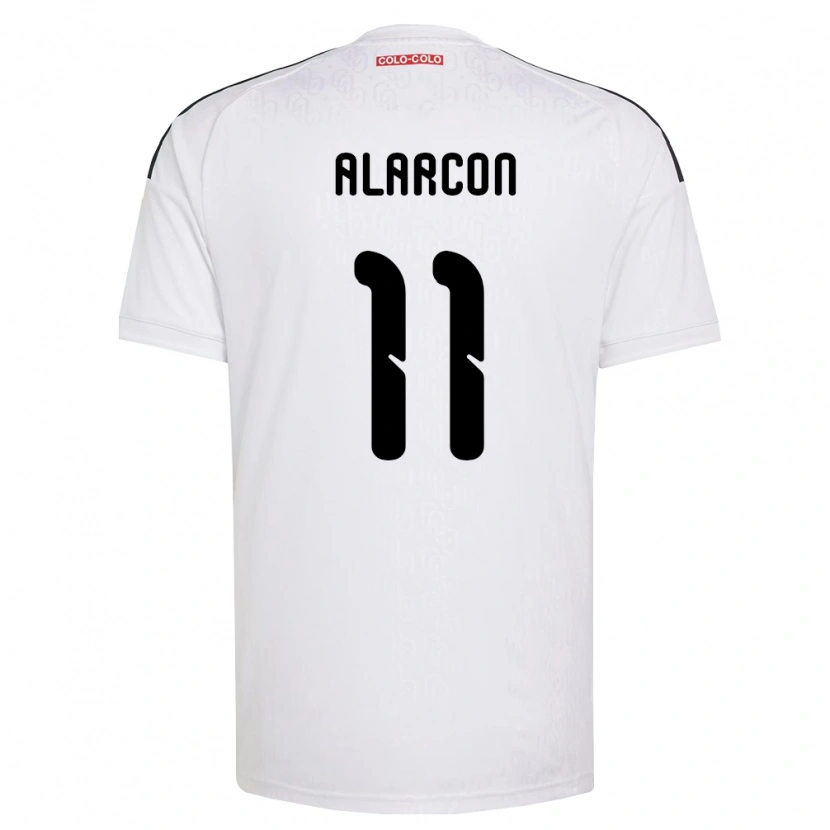 Danxen Homem Camisola Antonia Alarcón #11 Branco Preto Principal 2026/27 Camisa
