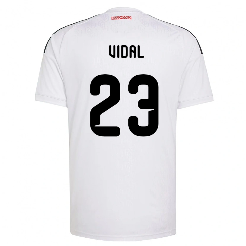 Danxen Homem Camisola Arturo Vidal #23 Branco Preto Principal 2026/27 Camisa