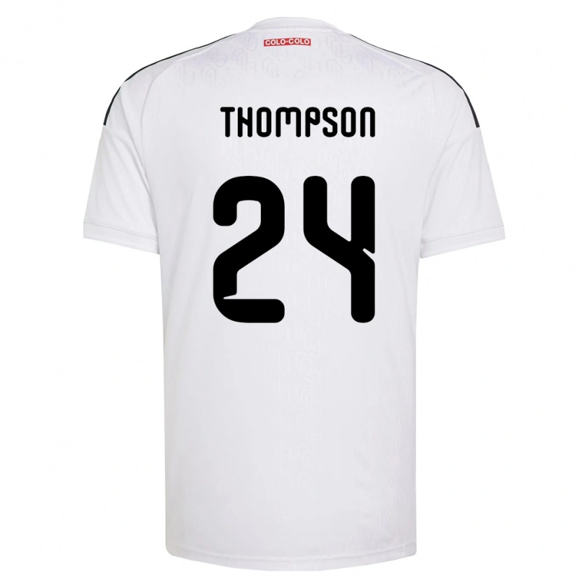 Danxen Homem Camisola Jordhy Thompson #24 Branco Preto Principal 2026/27 Camisa