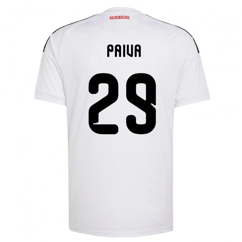 Danxen Homem Camisola Guillermo Paiva #29 Branco Preto Principal 2026/27 Camisa