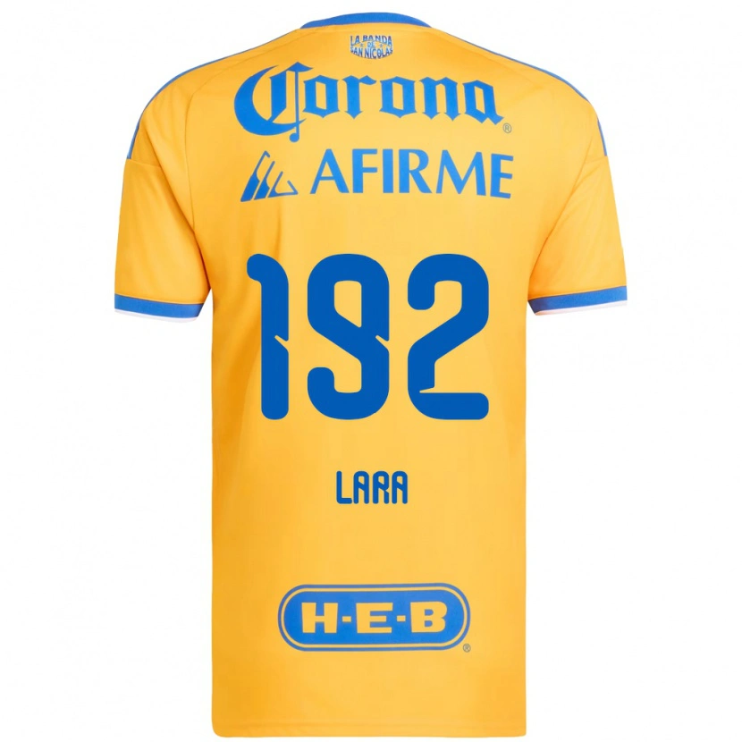 Danxen Homem Camisola Miguel Lara #192 Amarelo Azul Principal 2026/27 Camisa