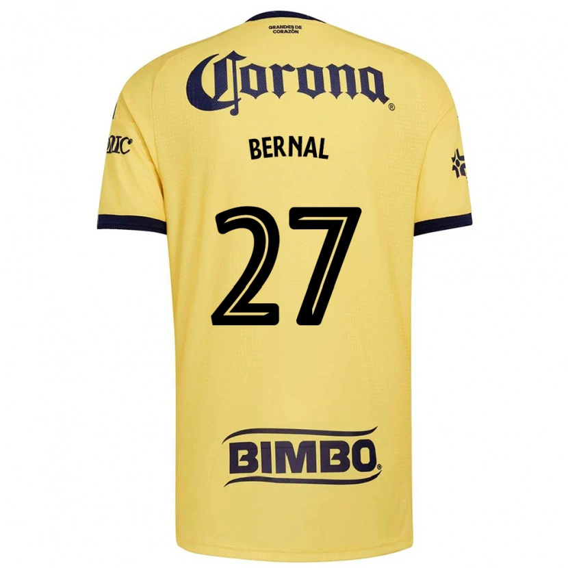 Danxen Homem Camisola Mayra Pelayo Bernal #27 Amarelo Vermelho Preto Principal 2026/27 Camisa