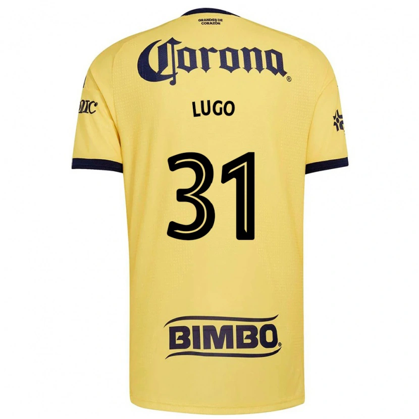 Danxen Homem Camisola César Lugo #31 Amarelo Vermelho Preto Principal 2026/27 Camisa
