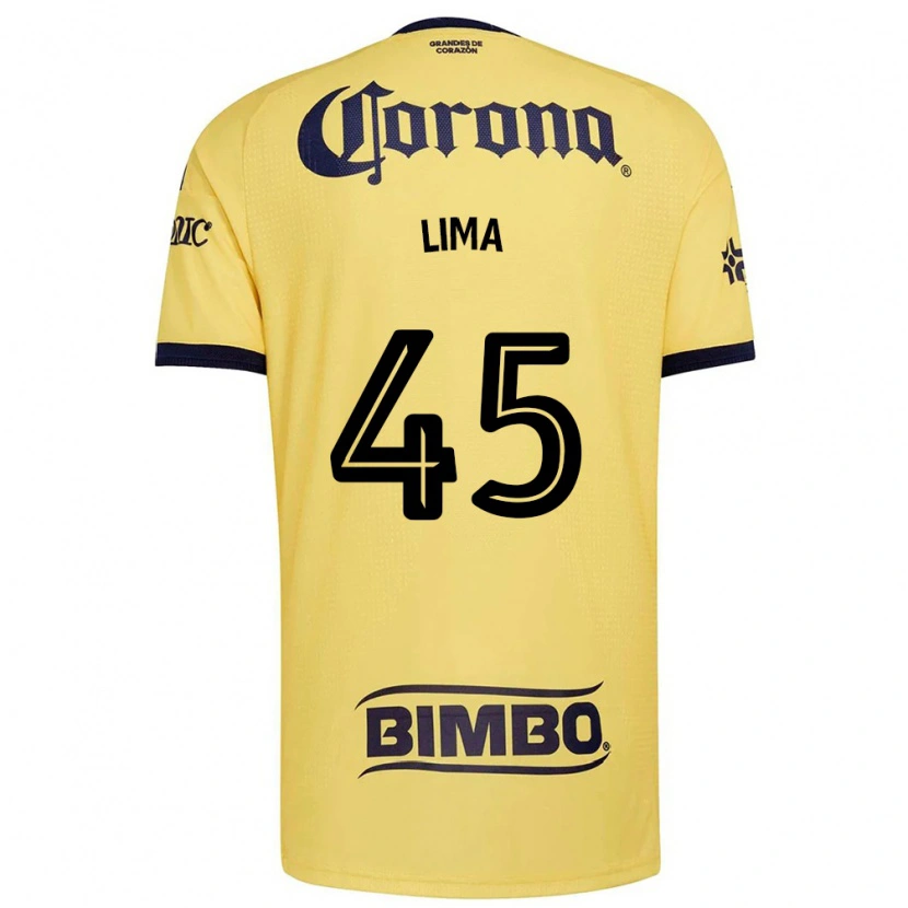Danxen Homem Camisola Vinícius Moreira De Lima #45 Amarelo Vermelho Preto Principal 2026/27 Camisa