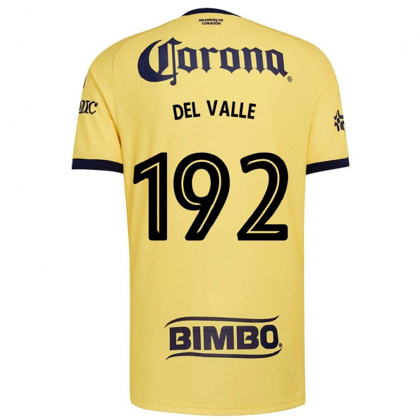 Danxen Homem Camisola Yonathan Del Valle #192 Amarelo Vermelho Preto Principal 2026/27 Camisa